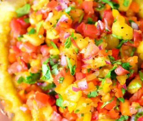 Yellow Pear Tomato Salsa Recipe