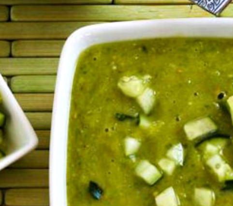 Picture of Green Zebra Gazpacho Recipe