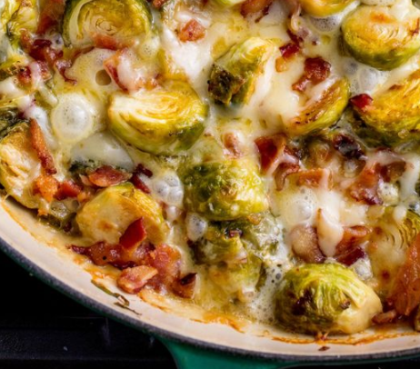 Chessy Brussels Sprouts Casserole Recipe