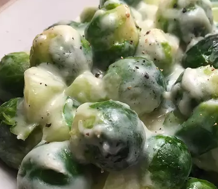 Creamy Brussels Sprouts Recipe