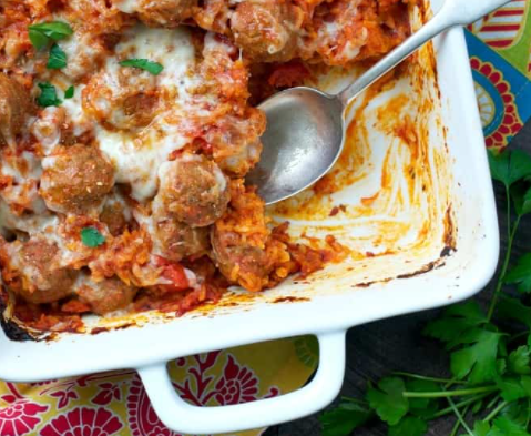 Dump Bake Italian Meatball Recipe