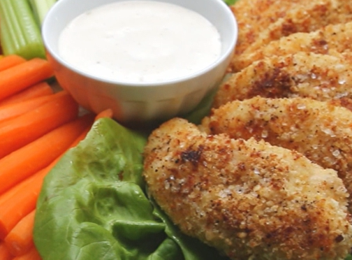 Garlic Parmesan Chicken Tenders Recipe