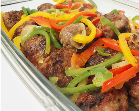 Peppers Meatballs Recipe