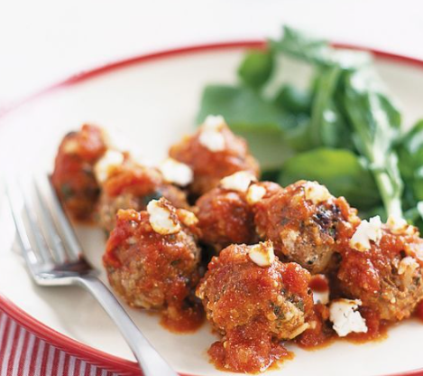 Pork Rice Meatball Bake Recipe