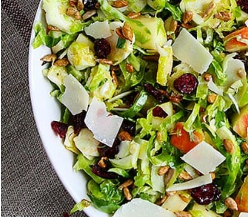 Shaved Brussel Sprouts Salad Recipe