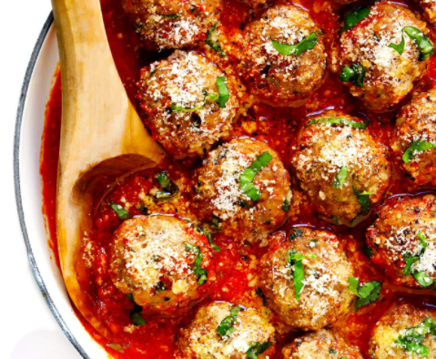 Simple Baked Meatballs Recipe