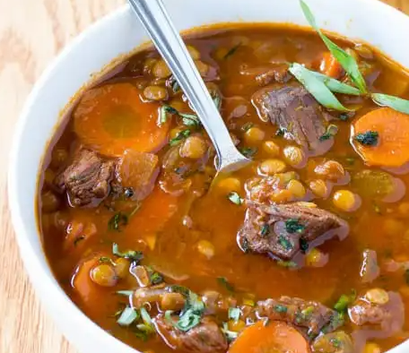 Beef Lentil Stew Recipe