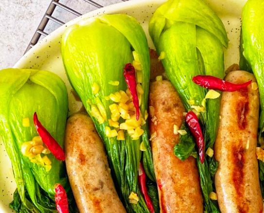 Bok Choy Italian Sausage Recipe