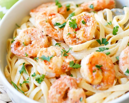 Crispy Shrimp Pasta Recipe