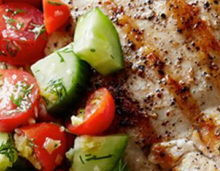 Grilled Chicken Tomato Recipe