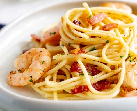 Shrimp Bacon Pasta Recipe