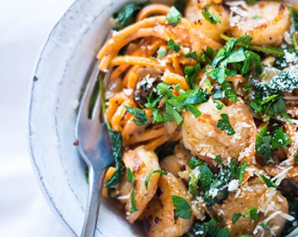 Sweet Potato Noodles Shrimp Recipe