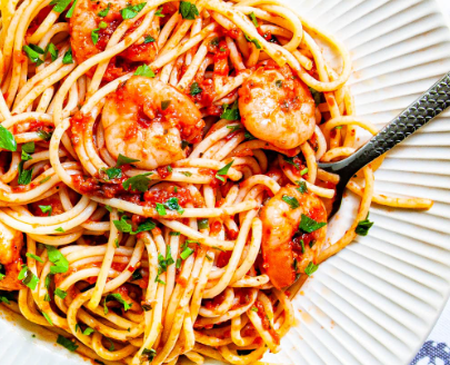 Tomato Shrimp Pasta Recipe