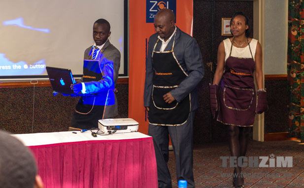 ZimboKitchen preparing to make final pitch- Credit TechZim