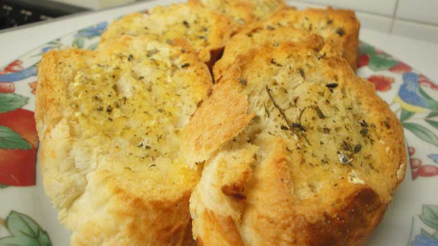 Garlic and Herb Bread!