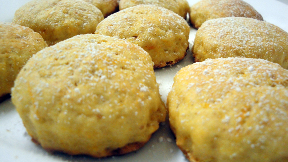 Mini Pumpkin Scones