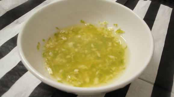 Lime salad dressing