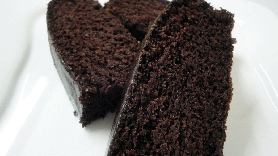 Rich egg-free chocolate cake