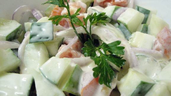 Cucumber salad