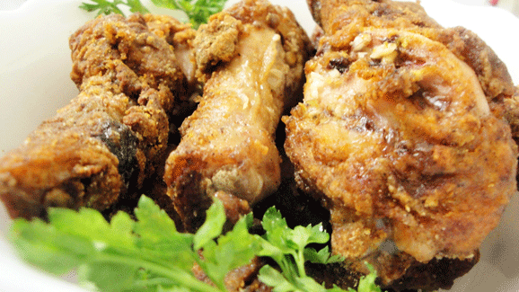 Coated Lemon and Garlic drumsticks