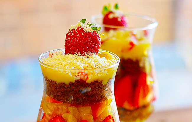 Trifle-in-a-Glsss