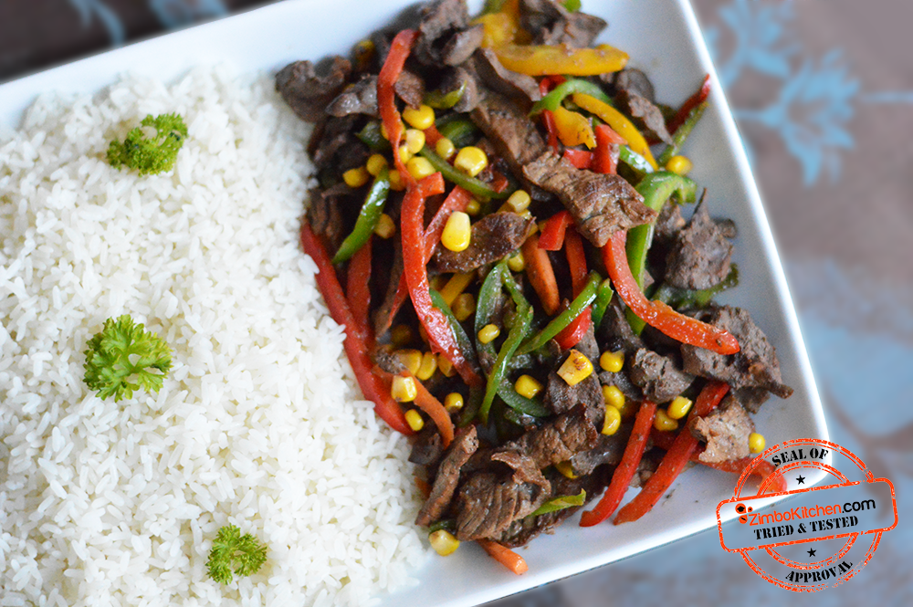 ZimboKitchen_Beef and Kidney stirfry