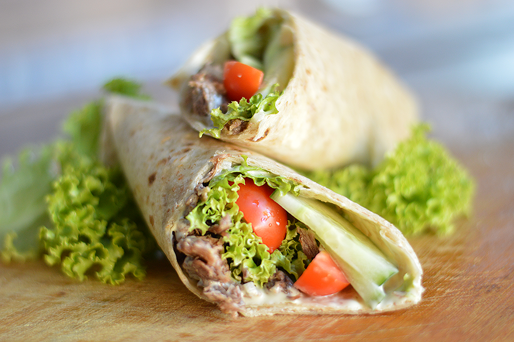 Beef wraps