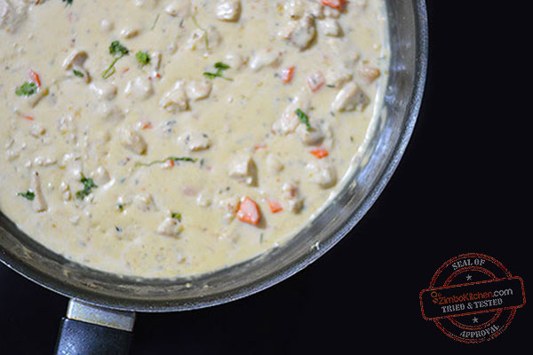 Delicious creamy chicken recipe