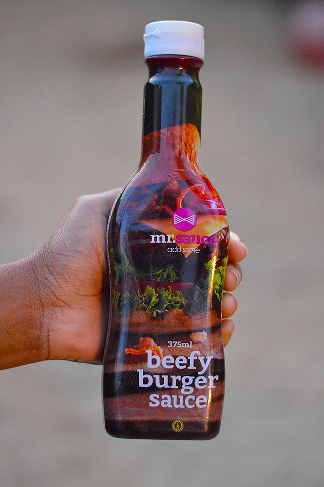 Mr Sauce ZimboKitchen Beefy Burger