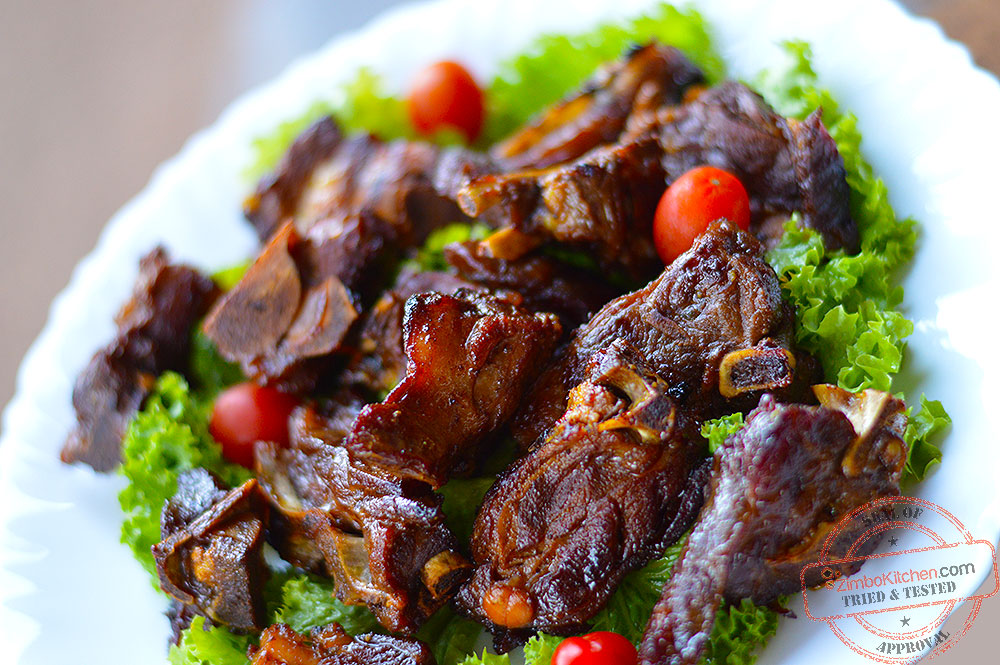 Cooked Goat Meat