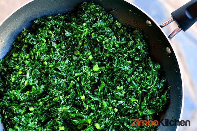 Zimbabwe muriwo leafy greens