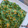 zimbokitchen creamed spinach with carrot