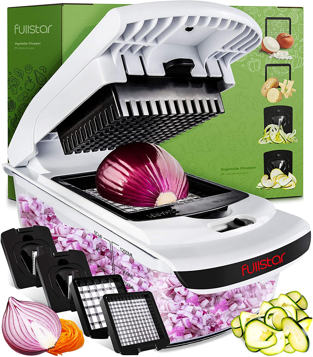 Picture showing onion chopper