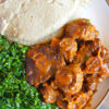 Sadza reMapfunde served with Oxtail and Veggies